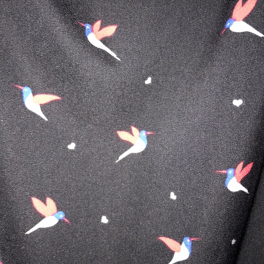 EUC Bird Short Sleeve Tunic Top Shirt by Torrid 1x - Picture 4 of 5